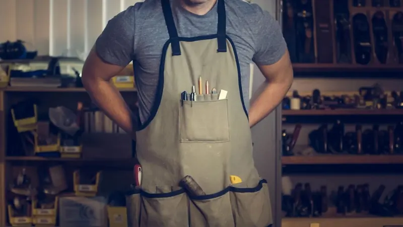 Handyman at work