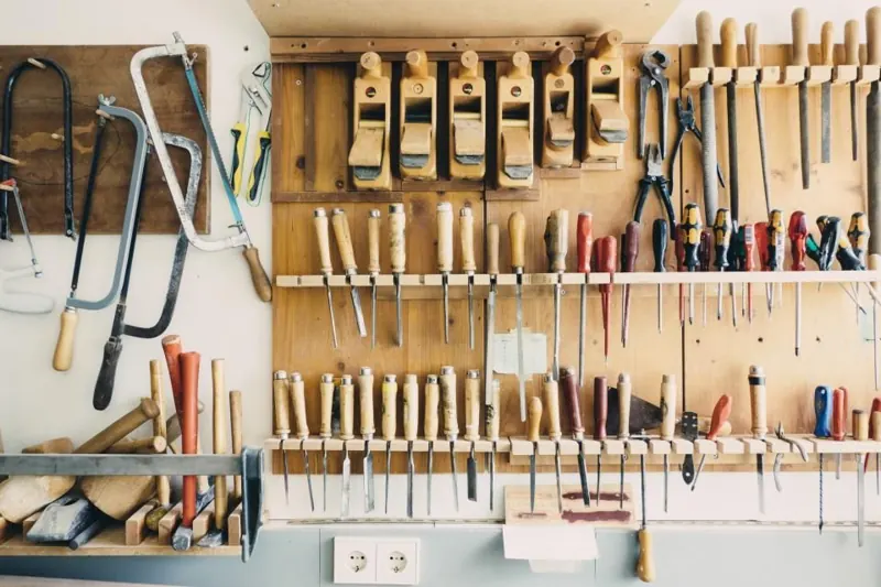 Handyman at work