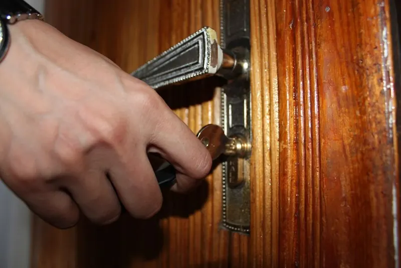 Locksmith at work